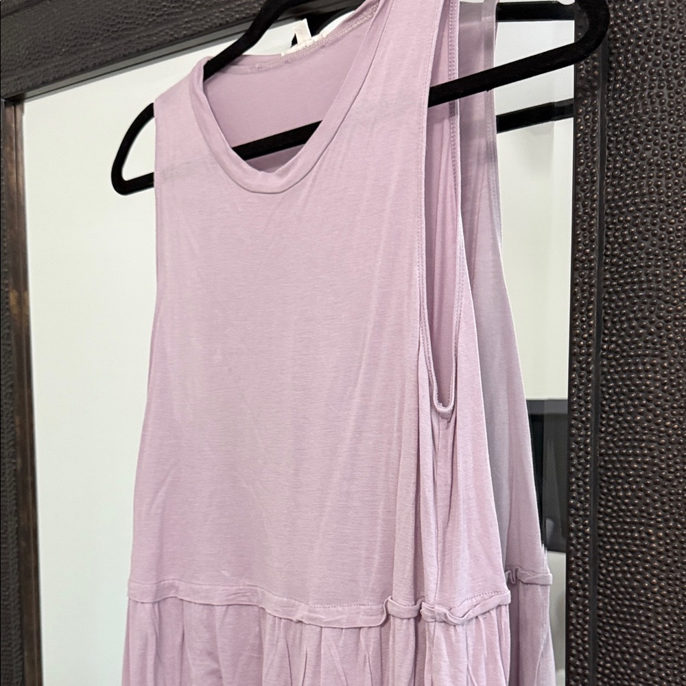 Wilfred Lilac Ruffle Tank Top - Picture 2 of 5